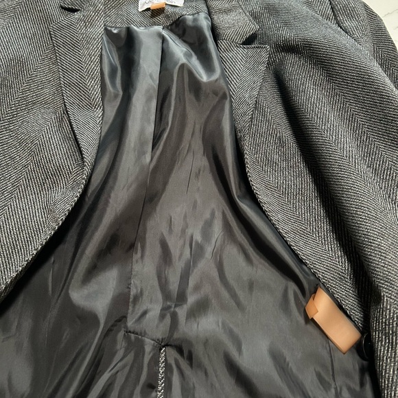 Calvin Klein Women's Charcoal Blazer - Picture 2 of 8